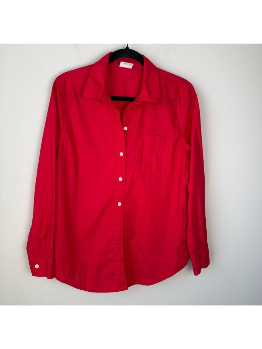 GAP Red Button-Down Shirt - Picture 4 of 11